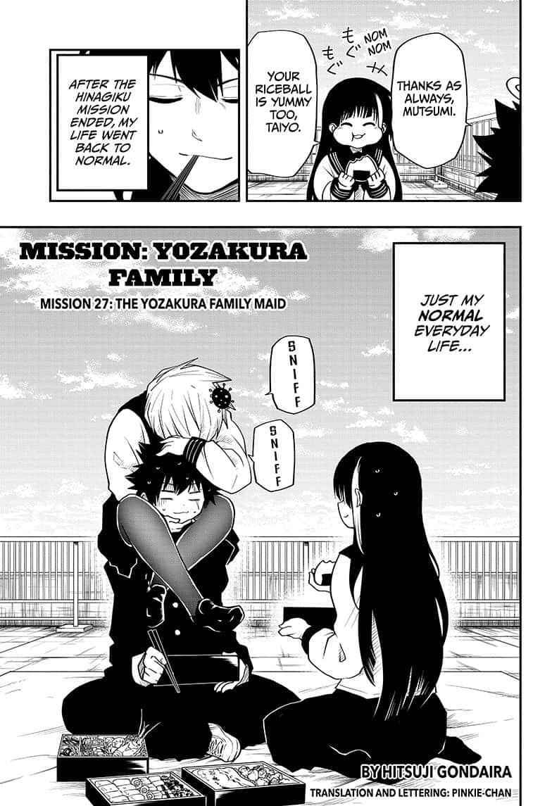 Mission: Yozakura Family Chapter 27 1